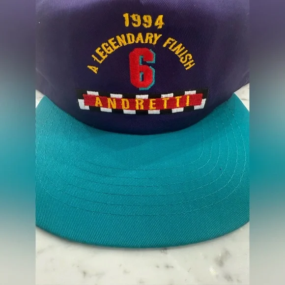 Vintage 1990s Michael Andretti Indy Car Racing Texaco Havoline Cap Hat SnapBack - Picture 4 of 7
